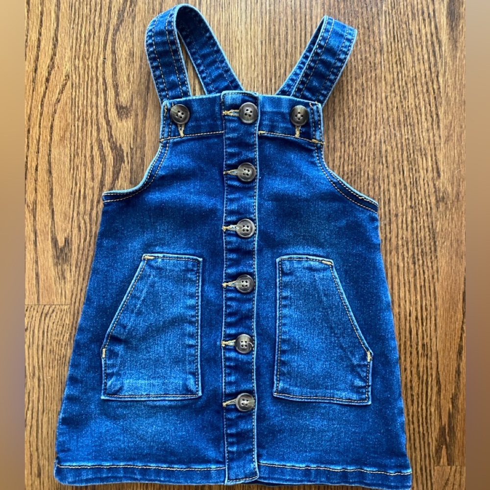 Denim Jumper Dress